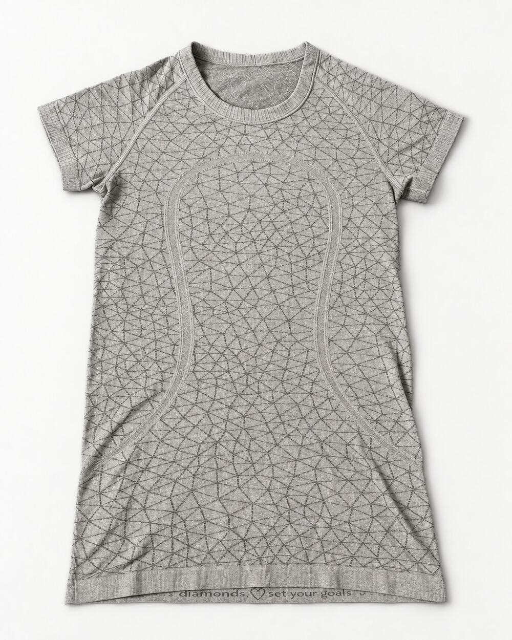 Lululemon Swiftly Tech Short Sleeve Crew Heathered Slate